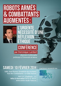 Affiche conférence du 10 Février 2018